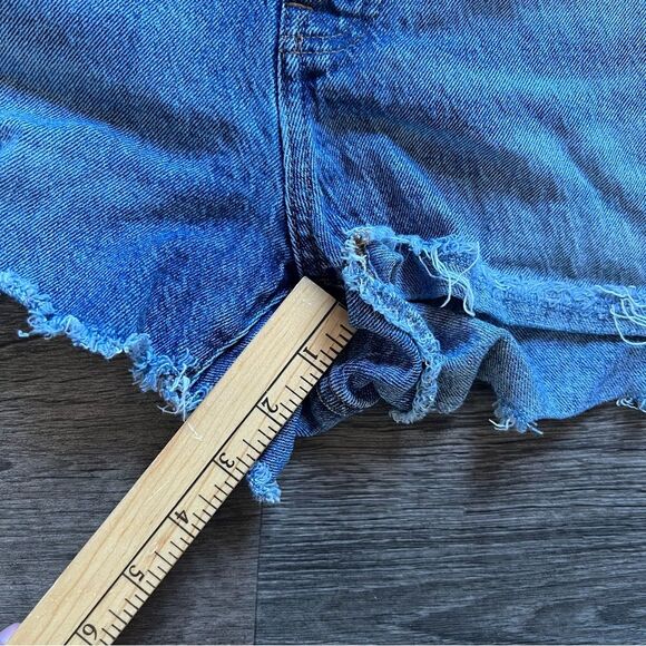 Madewell The Perfect Jean Short in Balsam Wash Tencel Denim Edition Womens sz 31 - Picture 11 of 11